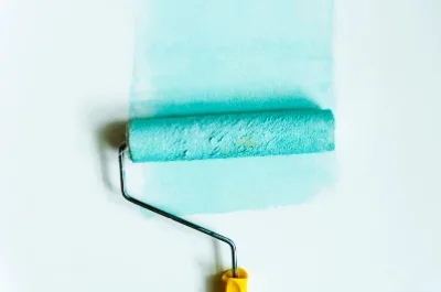 Peinture intérieure à l'Estréchure — murs, plafonds et boiseries